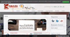 Desktop Screenshot of galileaformacion.com